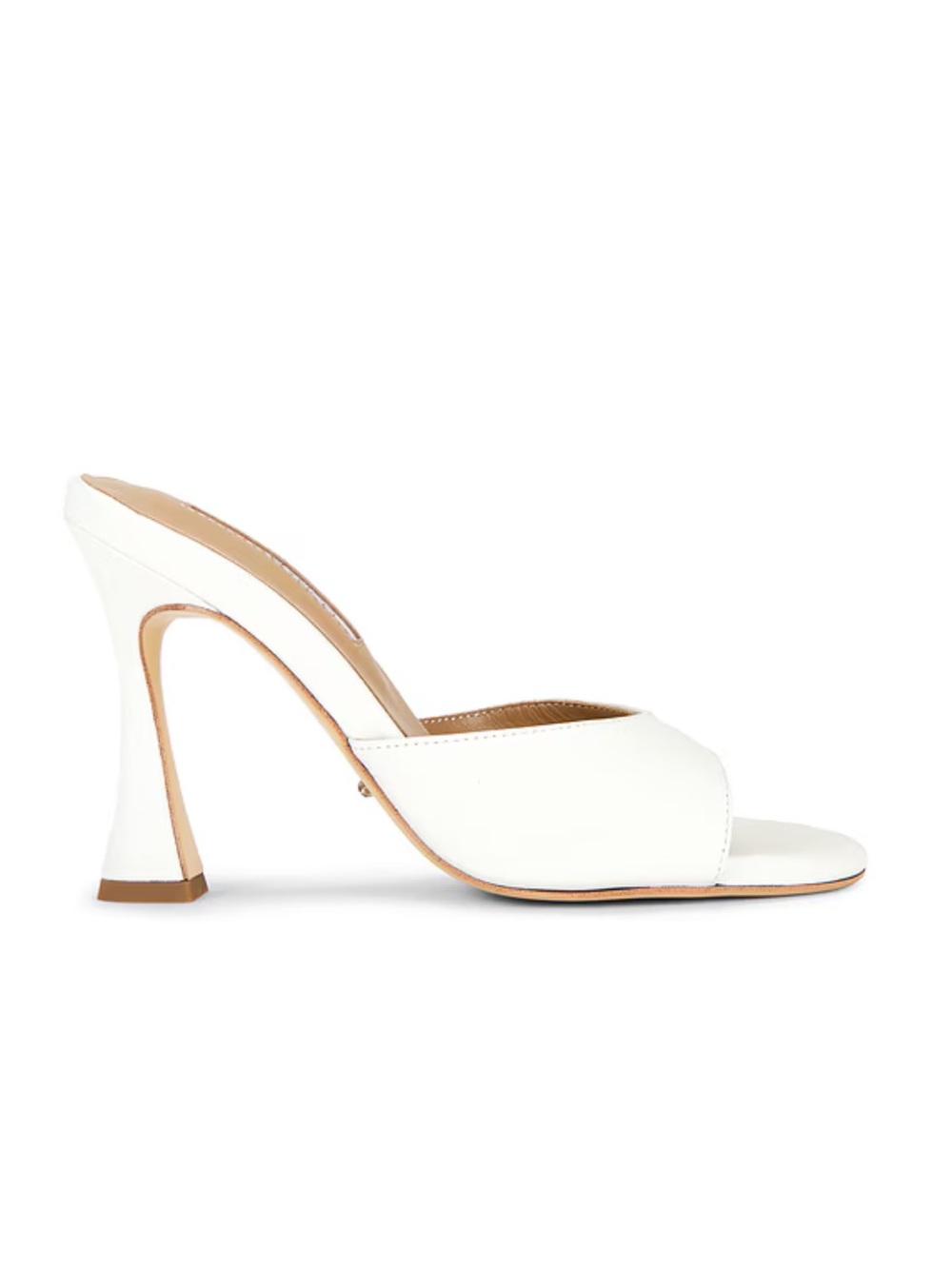Tony Bianco Victoria Sandals White Open-Toe High Heels Mules shoes Revolve 6.5